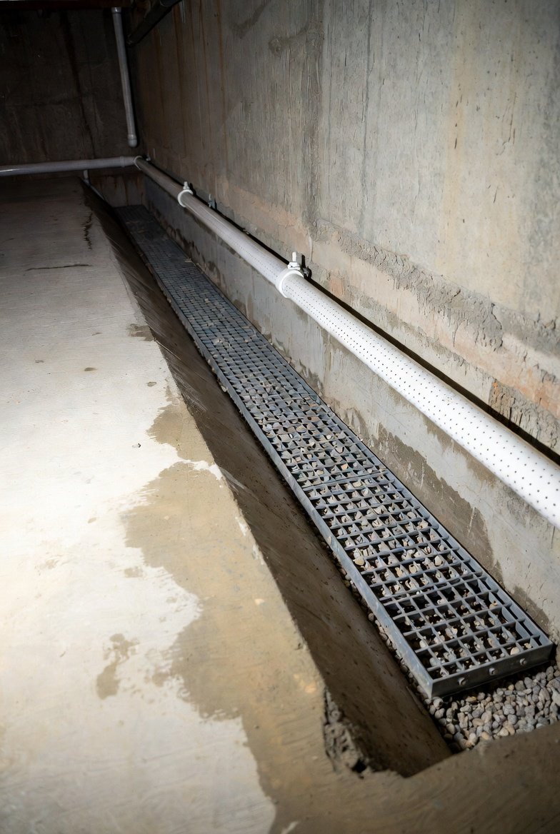 groundwater pressure against crawl space foundation